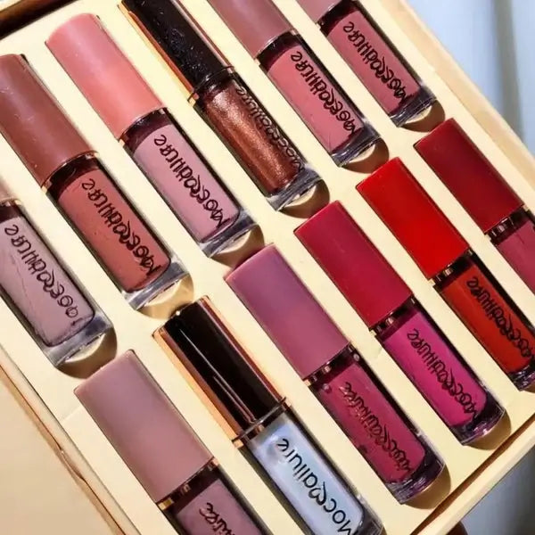 12 pcs mocallure lip gloss